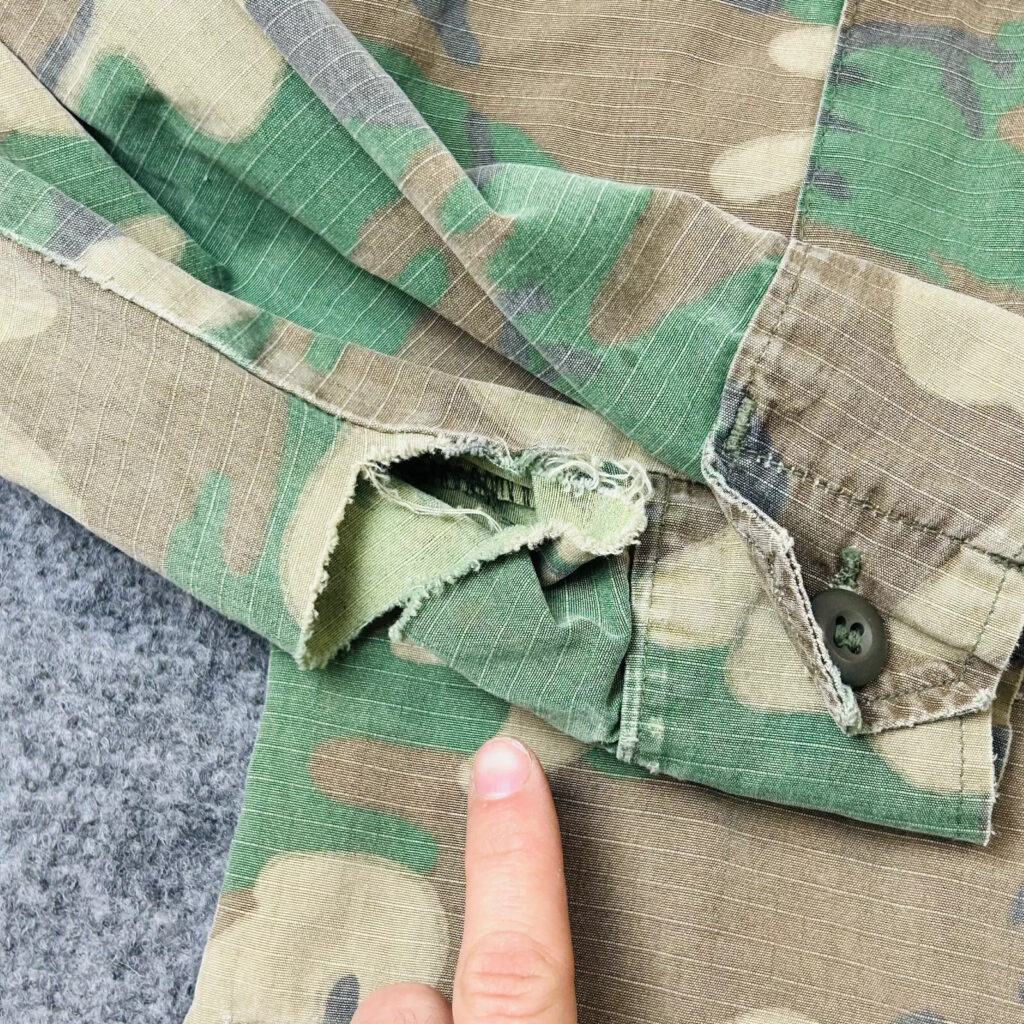 Vintage ERDL USMC 1970’s Woodland Camo Jungle Combat Coat