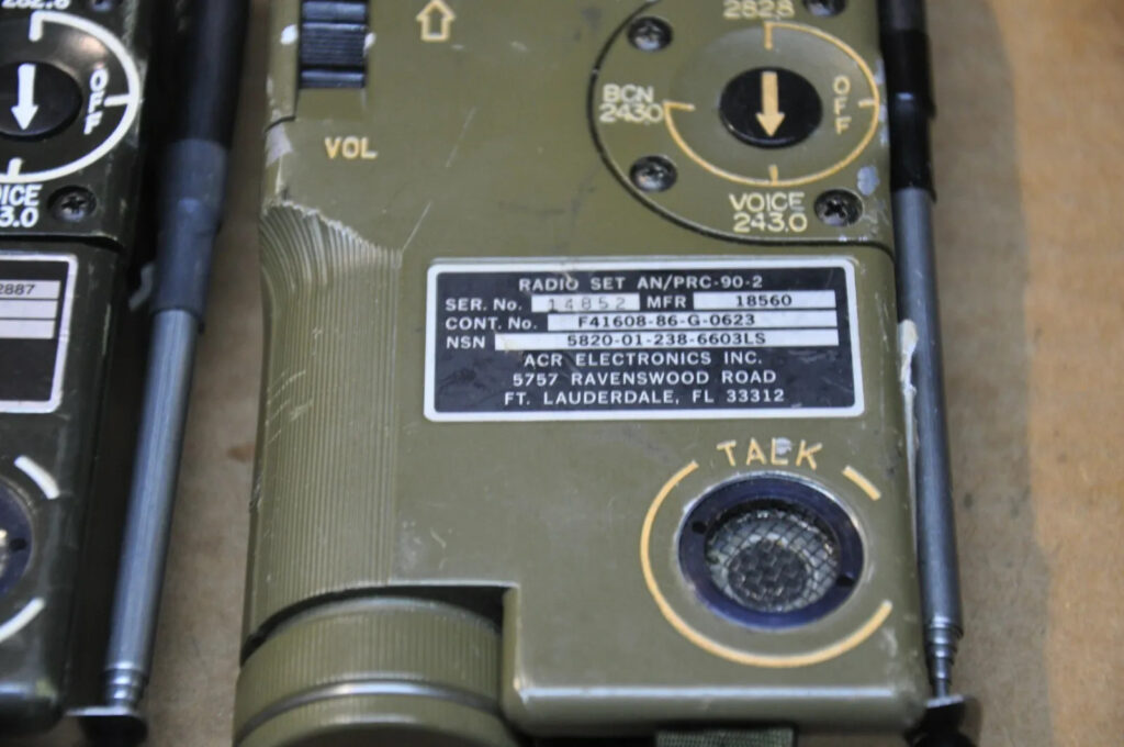 An/prc-90-2 Military Survival Radio