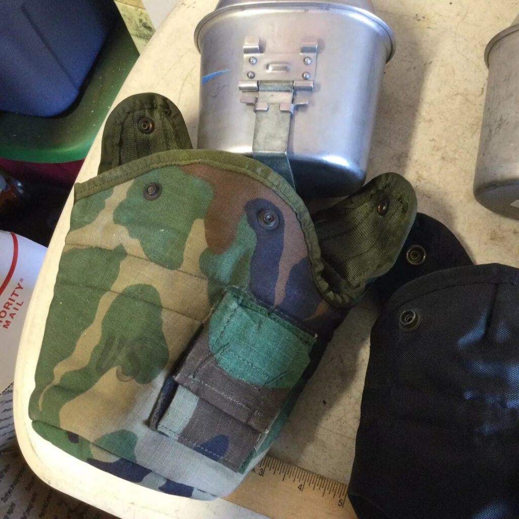 Lot Of 3 US Army Canteens And Covers See Pics