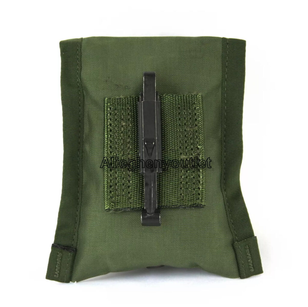 New US Army Military Alice First Aid / Compass Pouch OD Green Authentic GI
