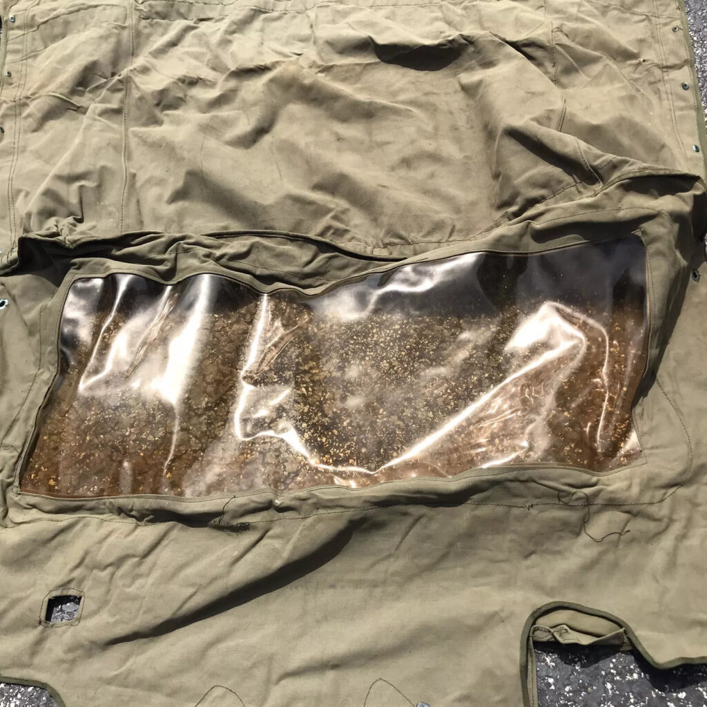 Original Vietnam US Military Army M151 Jeep Canvas Top 1/4 Ton 4 x Utility