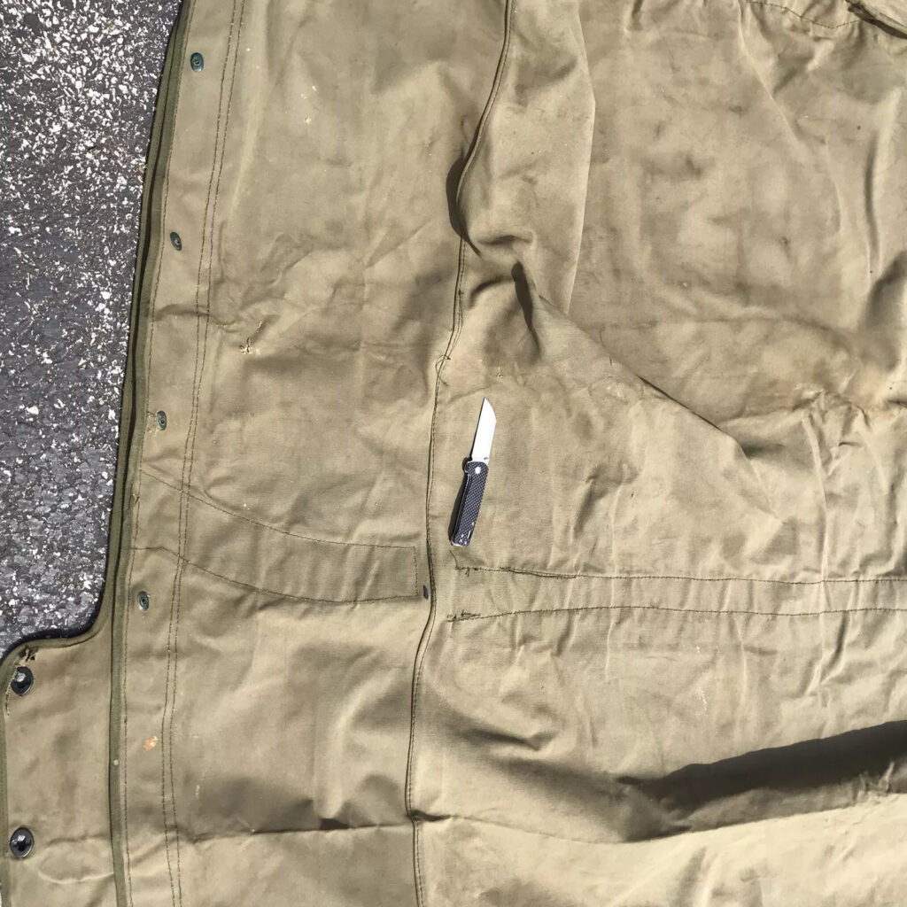 Original Vietnam US Military Army M151 Jeep Canvas Top 1/4 Ton 4 x Utility