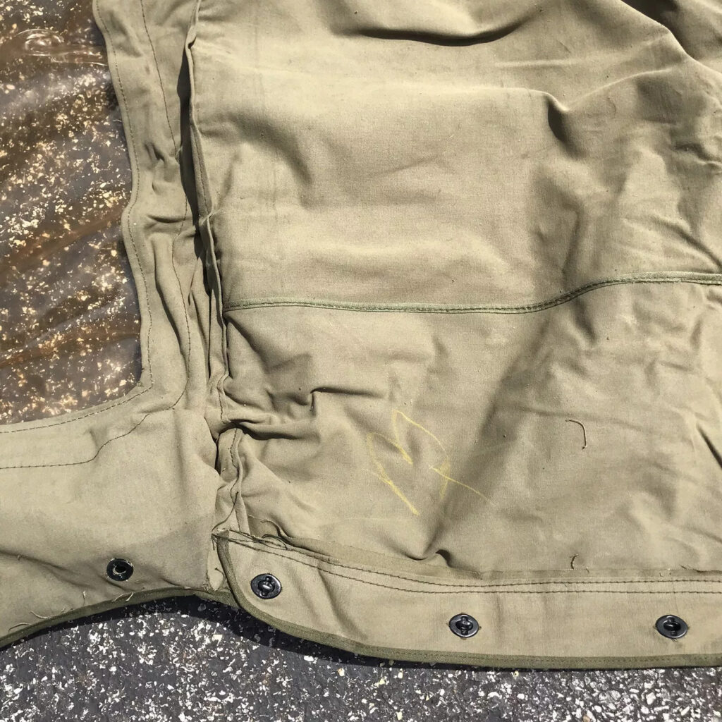 Original Vietnam US Military Army M151 Jeep Canvas Top 1/4 Ton 4 x Utility