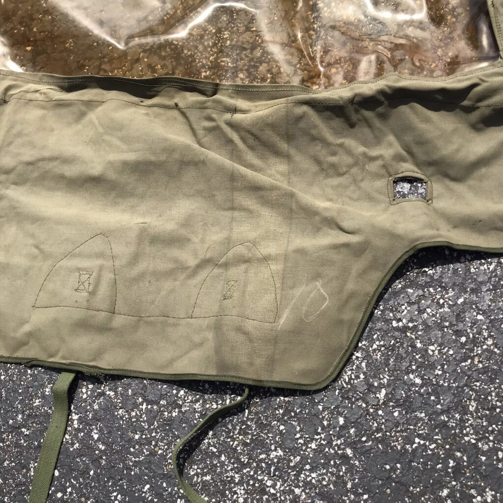 Original Vietnam US Military Army M151 Jeep Canvas Top 1/4 Ton 4 x Utility