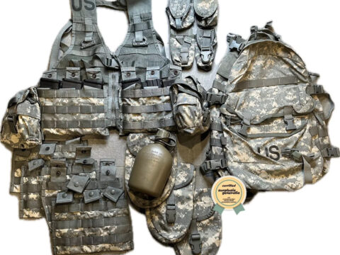US Army Molle Rifleman Kit! 18 Piece Set! Assault Pack, Vest, Canteen &amp; More! for sale