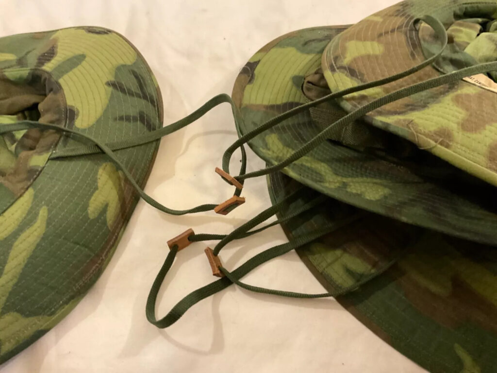 US ARMY Vietnam LOT Of 4 ERDL Boonie HATS ALL 6 7/8 DSA 100-68 Unissued Conditio