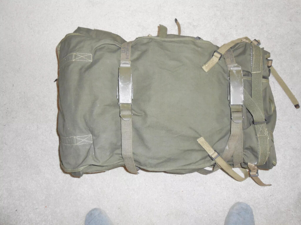 WW2 Backboard, Plywood (1944) with Intended Medical Pack Unissued