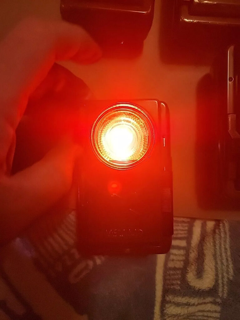 1–Norwegian Military Signal Flashlight Velamp post WW2 With LED Upgrade Used