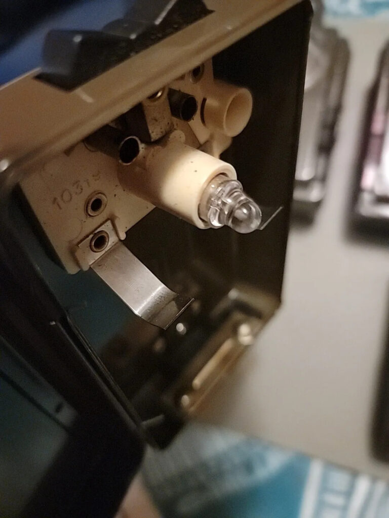 1–Norwegian Military Signal Flashlight Velamp post WW2 With LED Upgrade Used