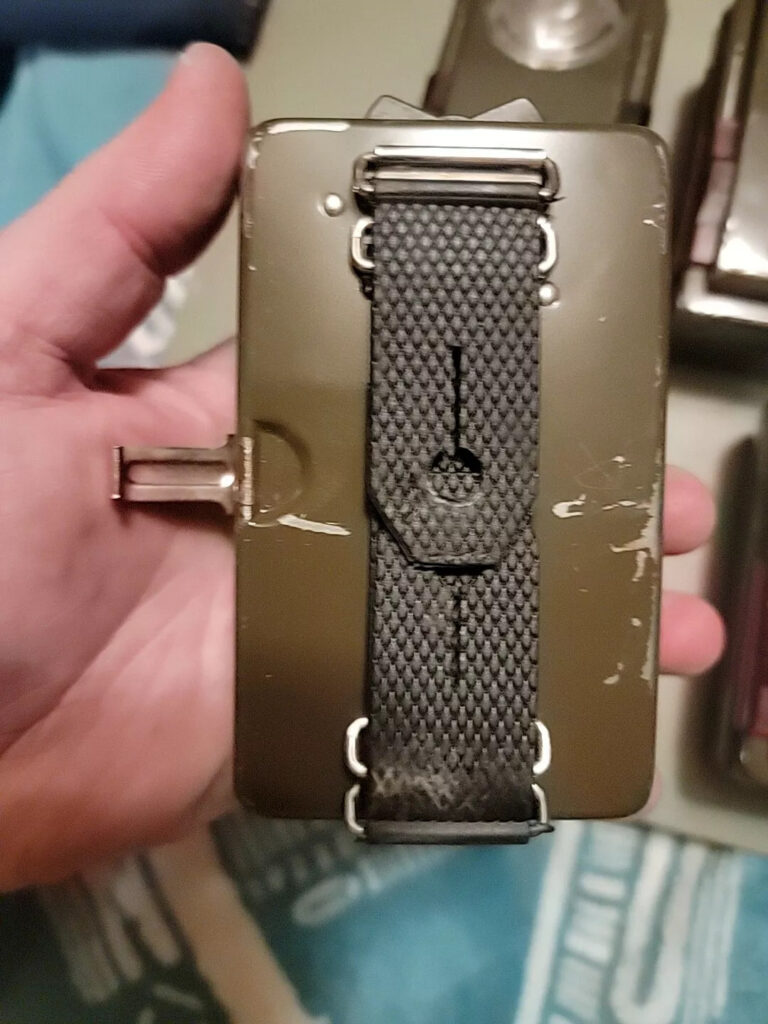 1–Norwegian Military Signal Flashlight Velamp post WW2 With LED Upgrade Used