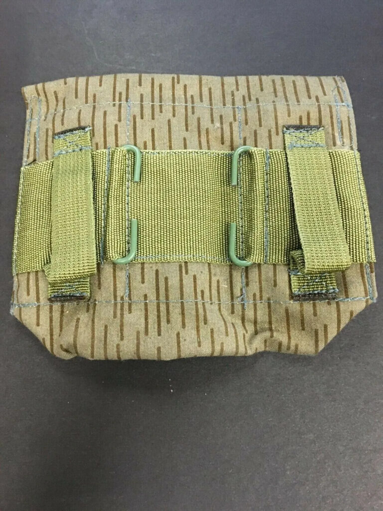 East German DDR / GDR NVA Rain Camo Grenade Pouch