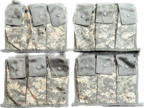 4 Pack! 6 Magazine Bandoleers! US Army Surplus! Ammunition Resupply for sale