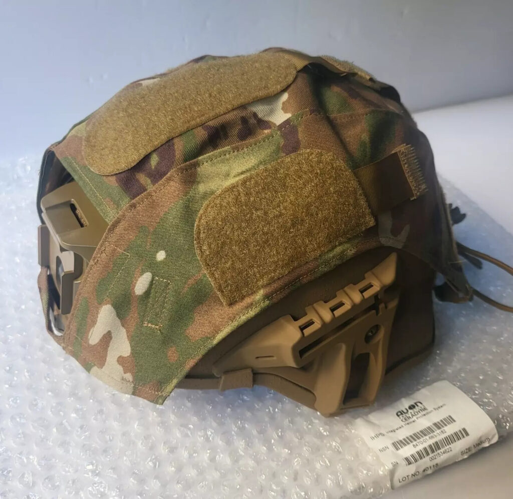 Ceradyne IHPS Ballistic Combat Protection System Helmet Complete ARMY Sz Med New