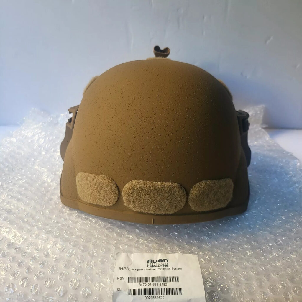 Ceradyne IHPS Ballistic Combat Protection System Helmet Complete ARMY Sz Med New