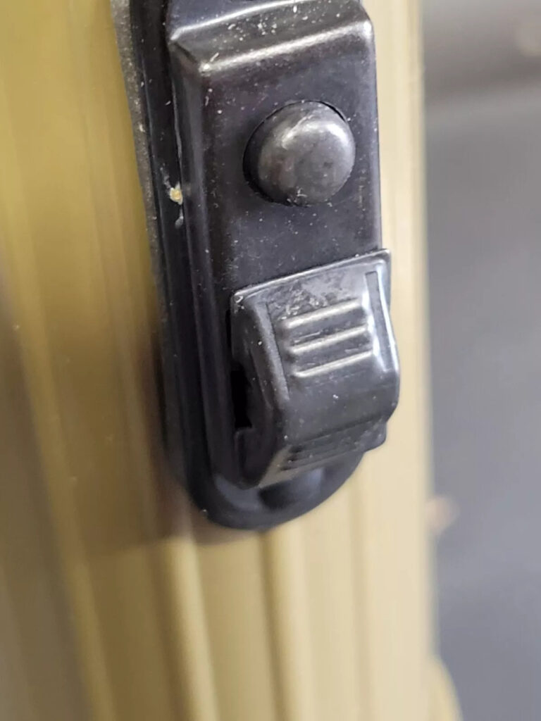 Issued Fulton Mx-991/u Angle Head Flashlight US Military OD Green Pre-1973 Vntg