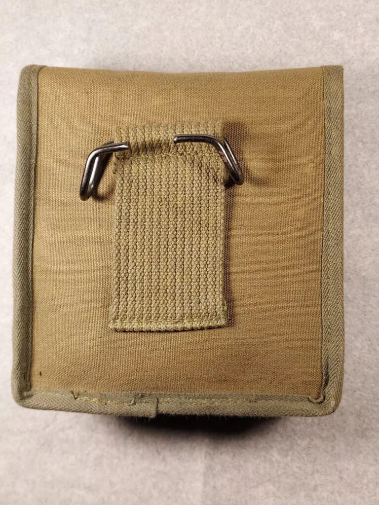 Lot of 2 Vietnam Era U.S. Military Jungle First Aid Kit Pouch Individual + Sun