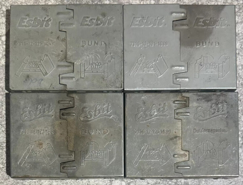 Vintage German Military Esbit Stove WWII Era Hiking Survival Camping Prepping