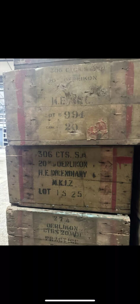 World war 2 ammo box Ammunition Boxes