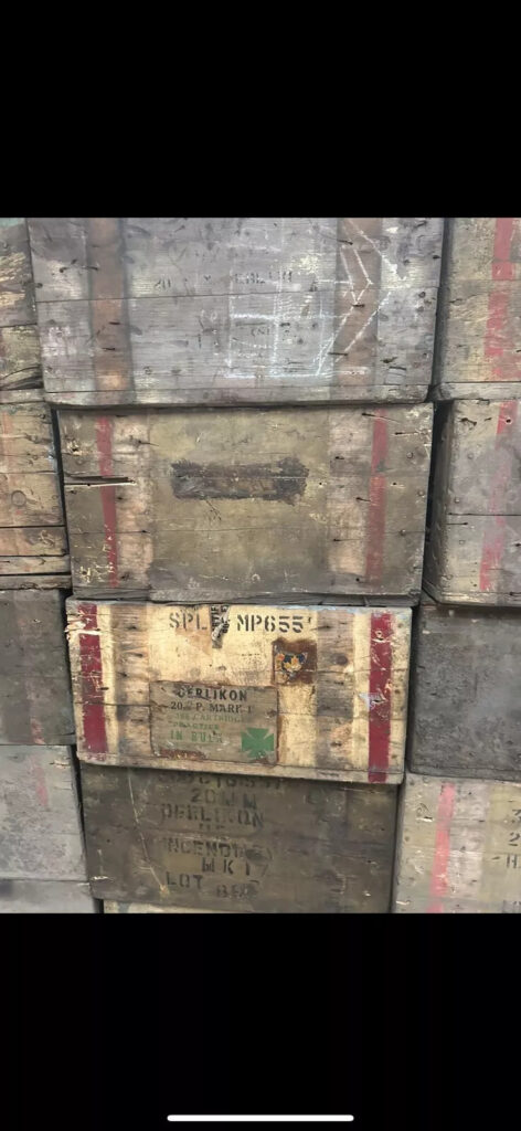World war 2 ammo box Ammunition Boxes