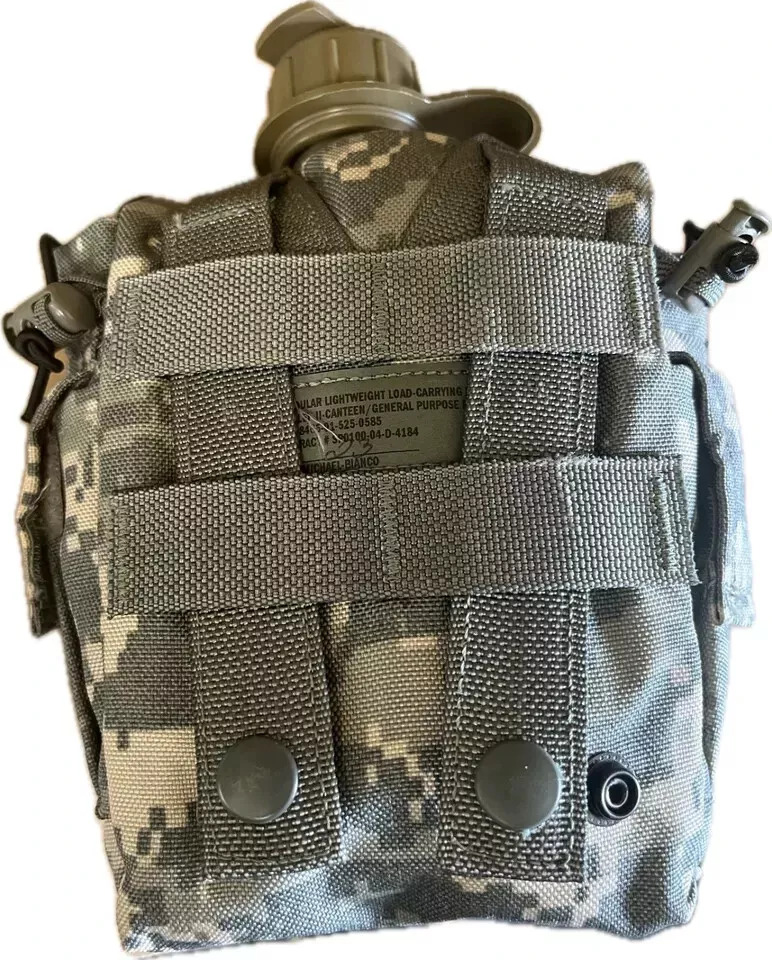 1QT Canteen with ACU Pouch – Genuine USGI Military 1 Quart UCP Cover