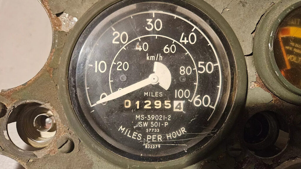 M151 M151a1 M151a2 Army Jeep Instrument Panel Cluster – Low Miles