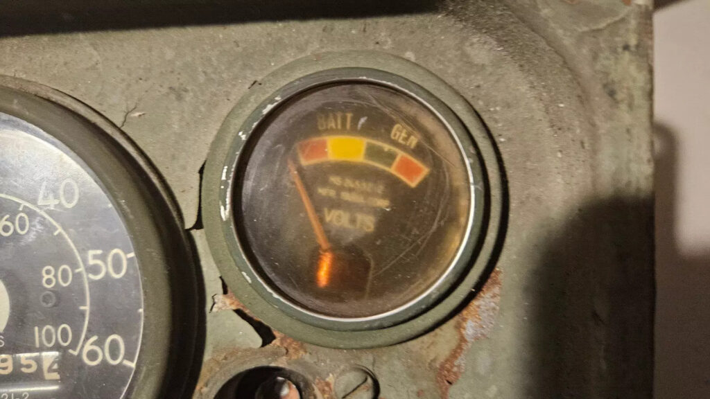 M151 M151a1 M151a2 Army Jeep Instrument Panel Cluster – Low Miles