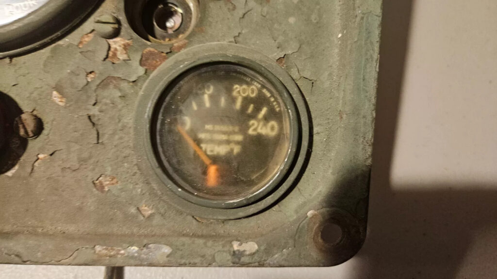 M151 M151a1 M151a2 Army Jeep Instrument Panel Cluster – Low Miles