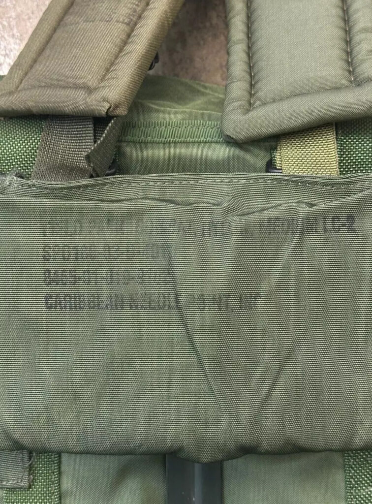US Military LC-1 & 2, Alice Pack, Medium, W/frame Straps, V-16