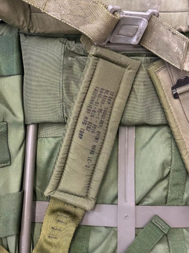 US Military LC-1 & 2, Alice Pack, Medium, W/frame Straps, V-16