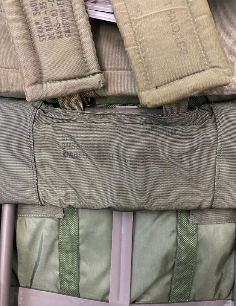 US Military LC-1 & 2, Alice Pack, Medium, W/frame Straps, V-16
