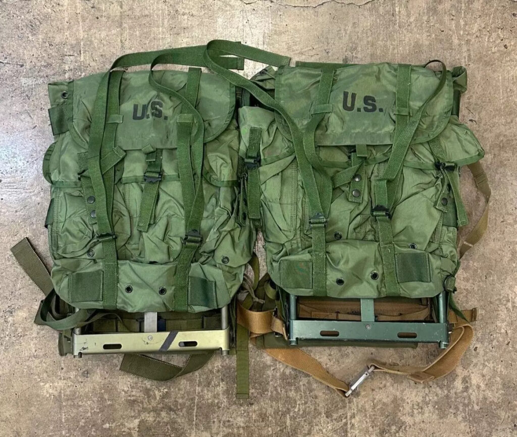 US Military LC-1 & 2, Alice Pack, Medium, W/frame Straps, V-16