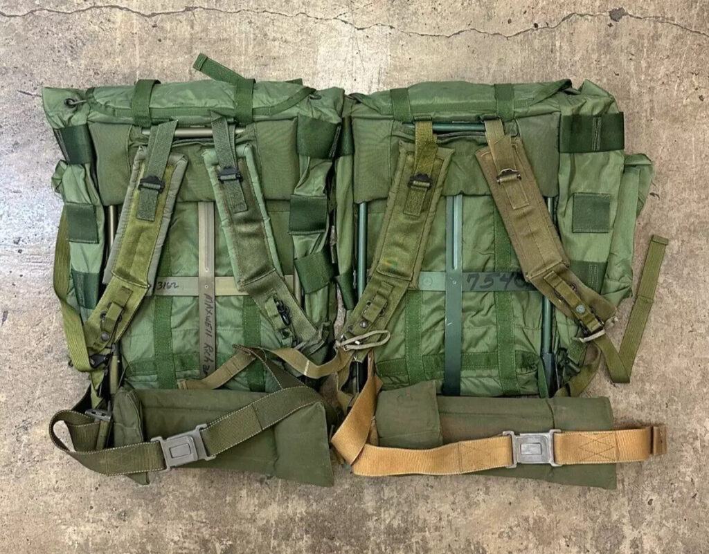 US Military LC-1 & 2, Alice Pack, Medium, W/frame Straps, V-16