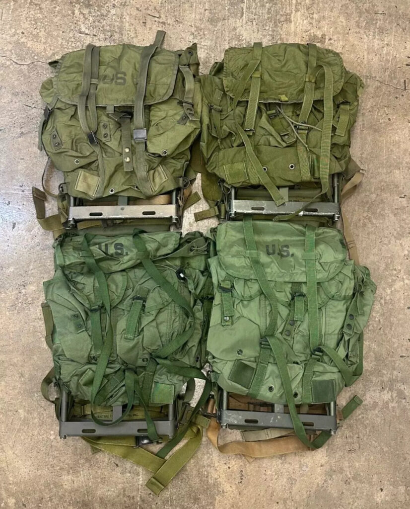US Military LC-1 & 2, Alice Pack, Medium, W/frame Straps, V-16