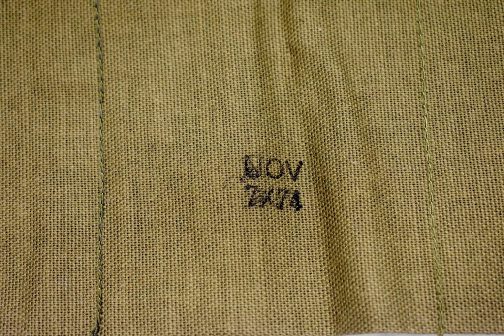 ( 2 ) Vietnam Era 5.56 7 Pocket Bandoleers / Bandoliers – Marked “NOV 7/74” Only