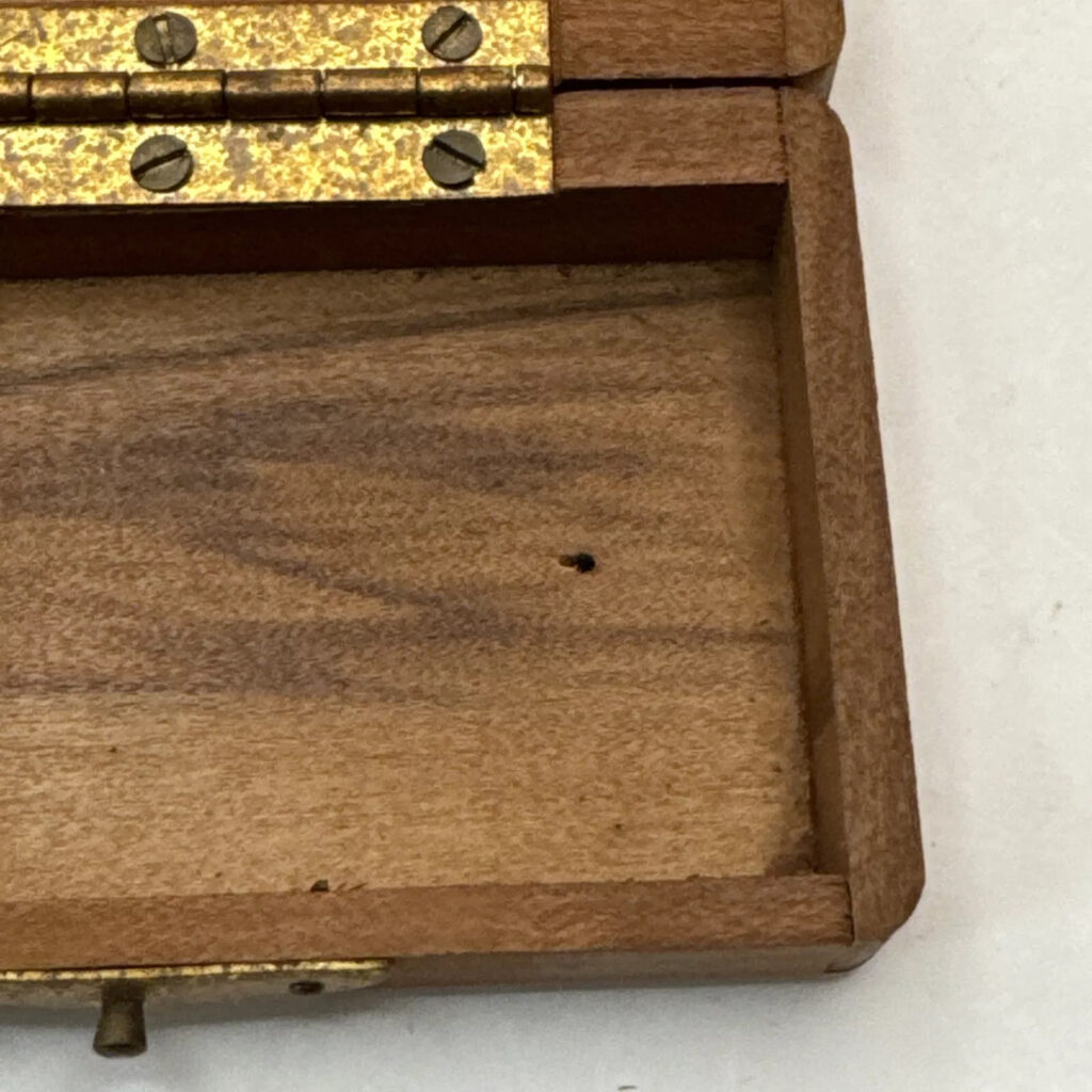 US Army MD World War I Wooden Syringe box Empty