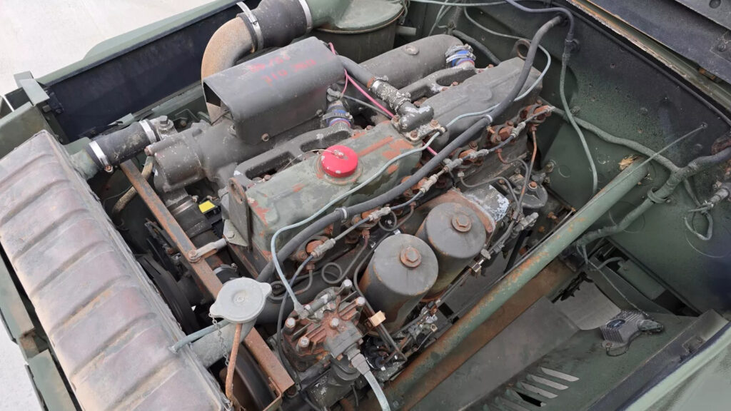 1971 Am General M109a3 “deuce and a Half” Van Camper 6×6 Multifuel Army Military