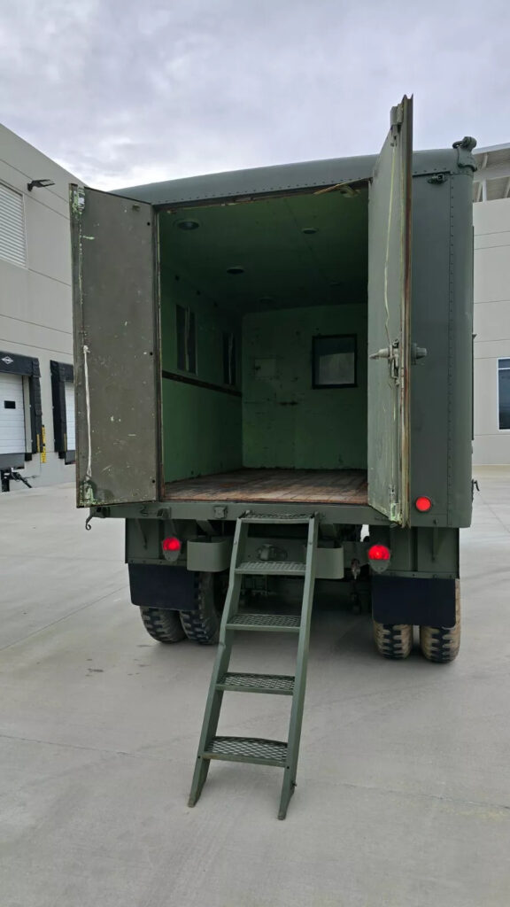 1971 Am General M109a3 “deuce and a Half” Van Camper 6×6 Multifuel Army Military