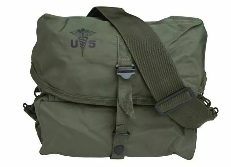 US Army Medical Kit Medic Bag Pack Sturmgepäck Combat Marines Vietnam