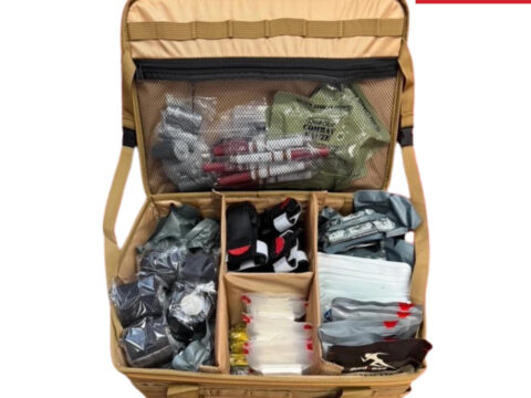 Combat Medic Mass Casualty Hemorrhage Control Bag (unexpired) TCCC Trauma Kit for sale