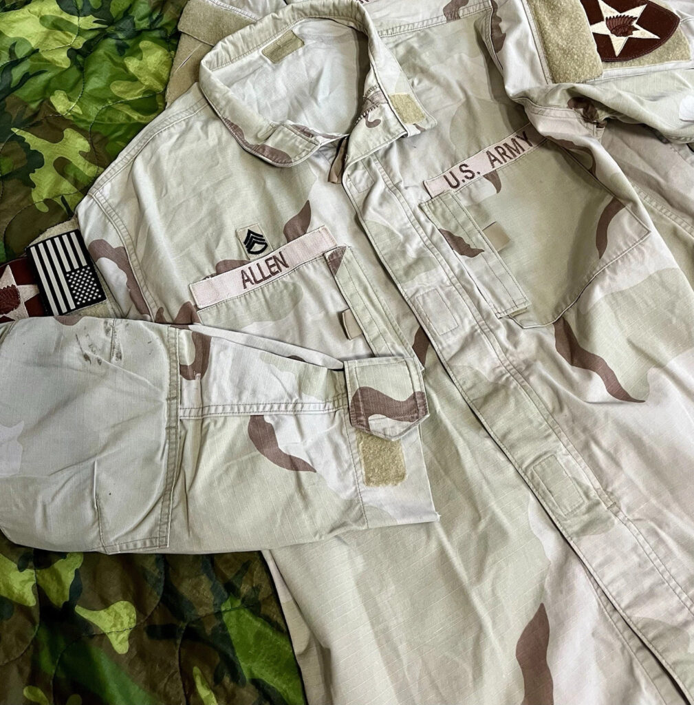 M-R Salty Experimental US ARMY Trials Close Combat Uniform DCU CCU