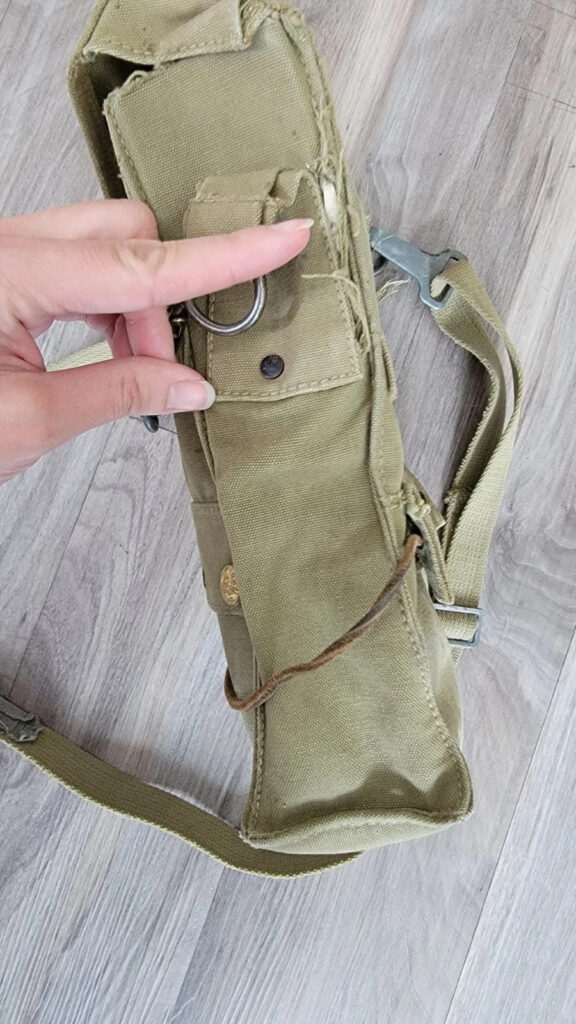 WW2 US Army Medic First Aid Bag Original W Strap WWII