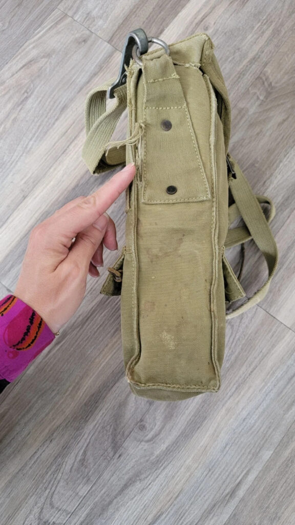 WW2 US Army Medic First Aid Bag Original W Strap WWII