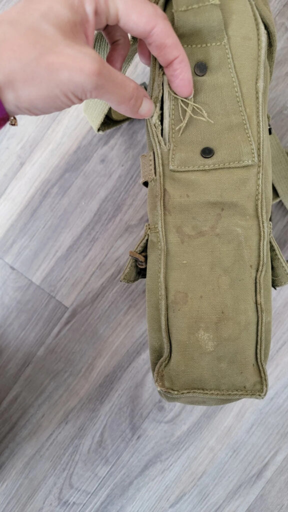 WW2 US Army Medic First Aid Bag Original W Strap WWII