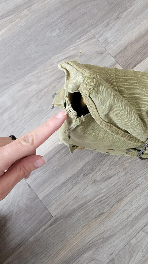 WW2 US Army Medic First Aid Bag Original W Strap WWII