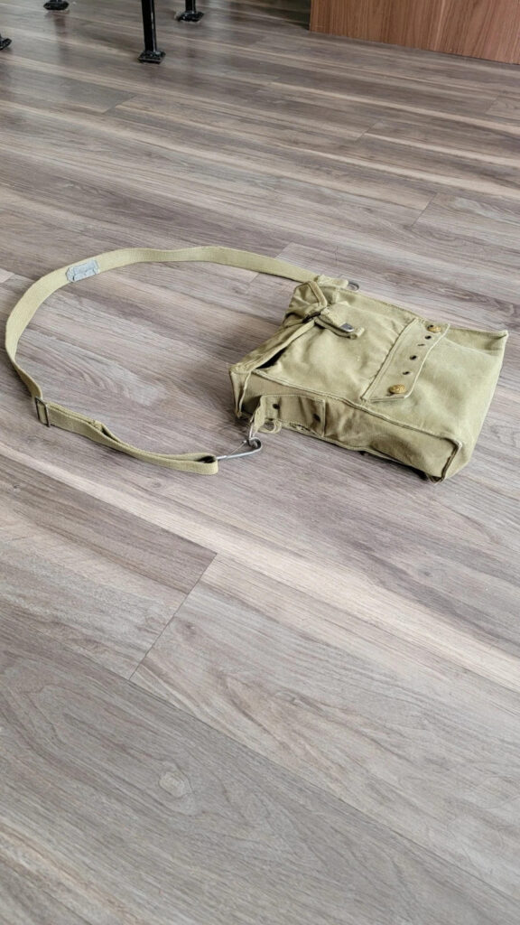 WW2 US Army Medic First Aid Bag Original W Strap WWII