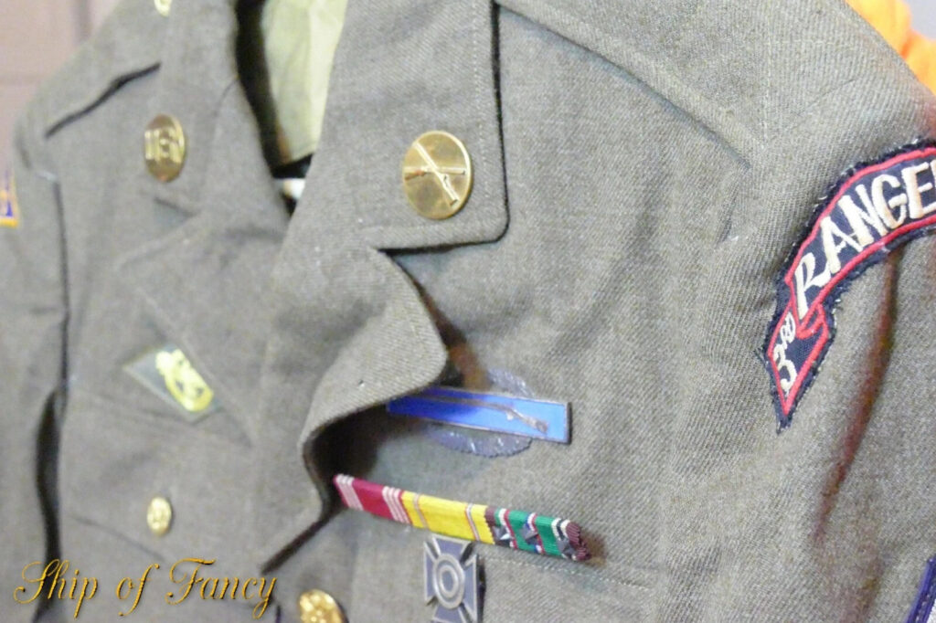 WWII 1940s Unidentified Sgt with The 3rd Battalion Rangers Jacket