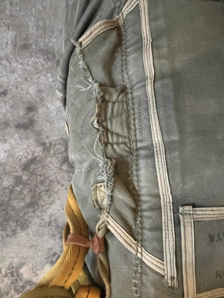 T-10 MC-1 Personnel Parachute w/ Harness (35’ Parachute) Military Collectible