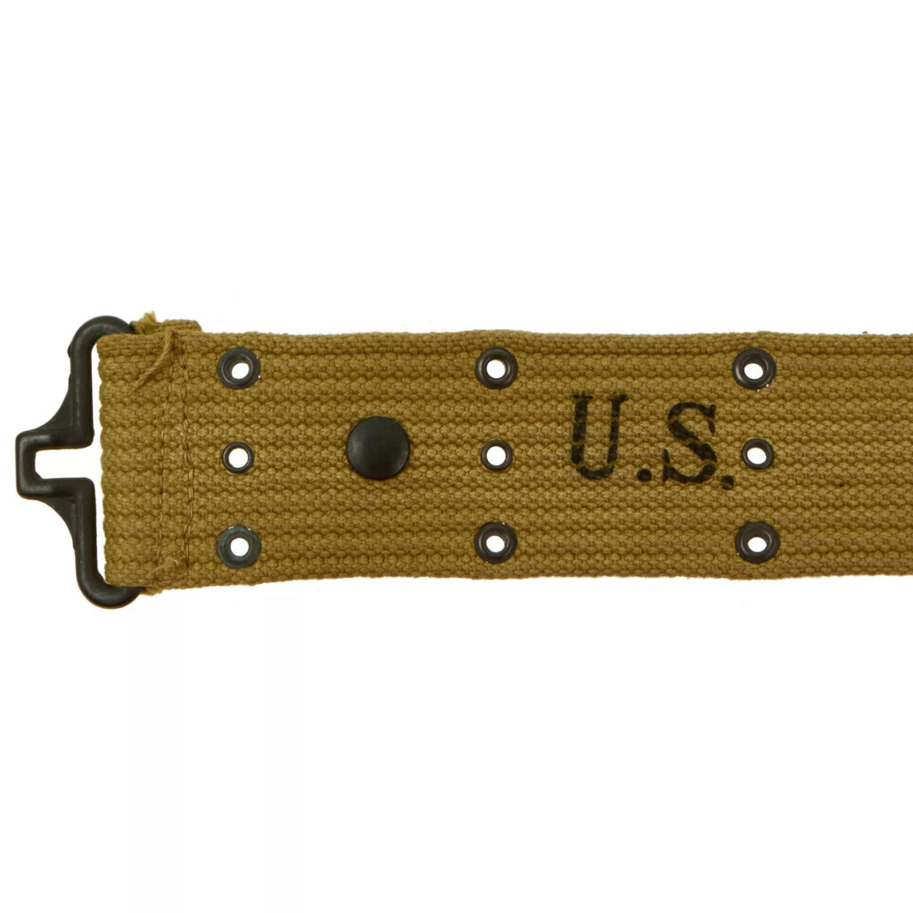 Original U.S. WWII M1936 Pistol Belt, Unclear or Missing Markings – NOT A