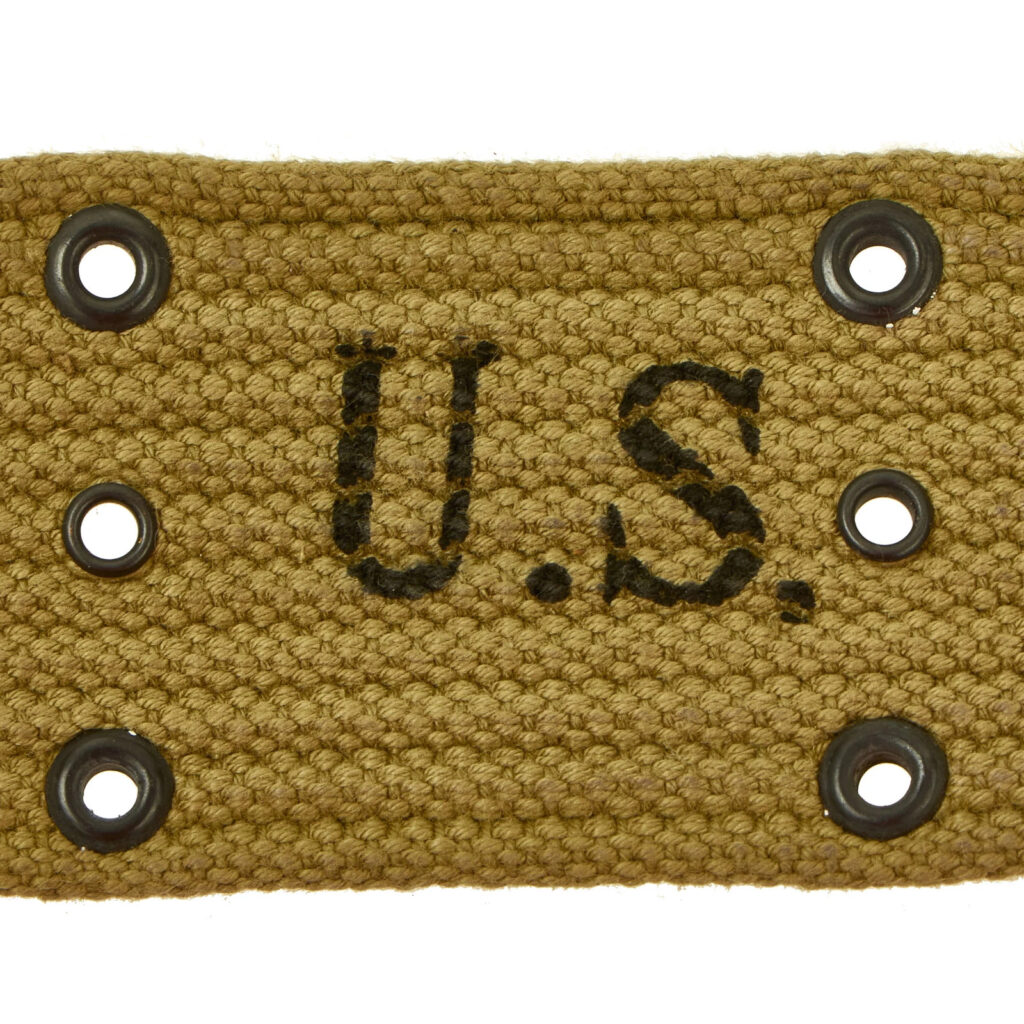 Original U.S. WWII M1936 Pistol Belt, Unclear or Missing Markings – NOT A