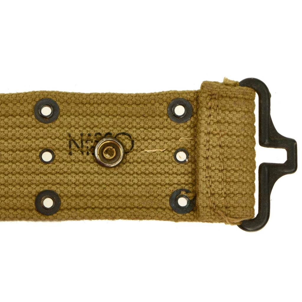 Original U.S. WWII M1936 Pistol Belt, Unclear or Missing Markings – NOT A